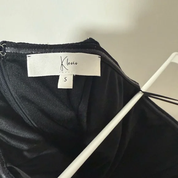 KLESIS taken away mini dress in black - Picture 3 of 7